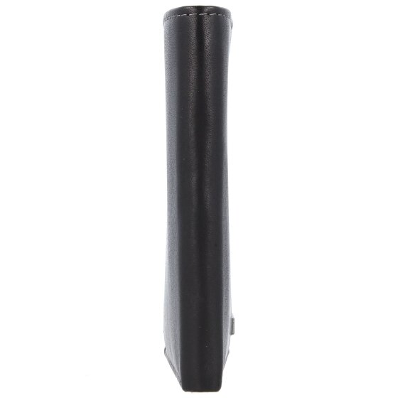 Greenland Nature Zwarte Nappa Portemonnee RFID Leer 9,5 cm