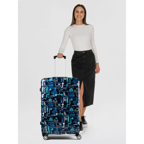 Nowi 4 wielen Trolley L 76.5 cm