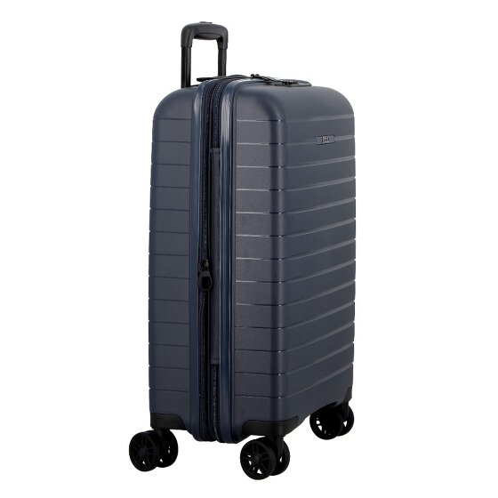 Jump Striper 4 wielen Cabinewagen 55 cm met uitbreidingsplooi