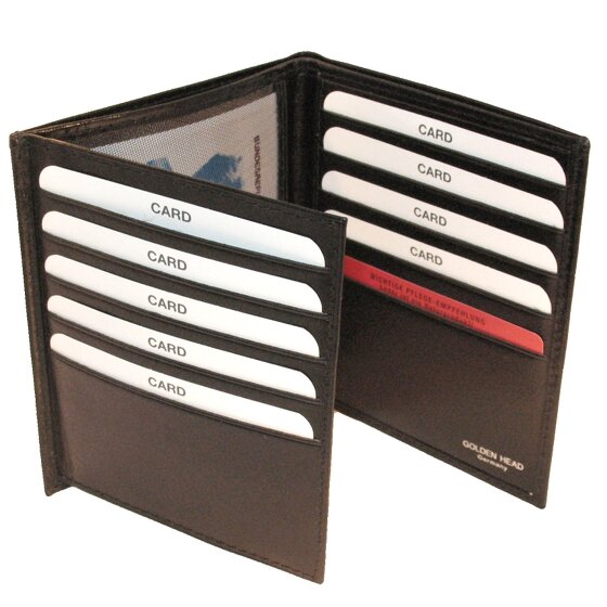 Golden Head Colorado Portemonnee RFID Leer 10 cm