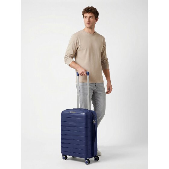 Franky London 4 wielen Cabinewagen S 55 cm met uitbreidingsplooi