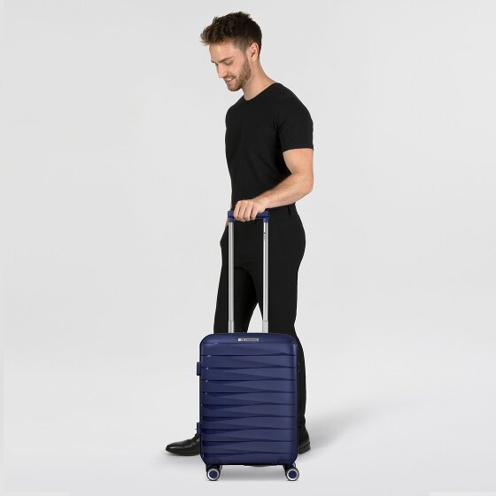 Franky London 4 wielen Cabinewagen S 55 cm met uitbreidingsplooi