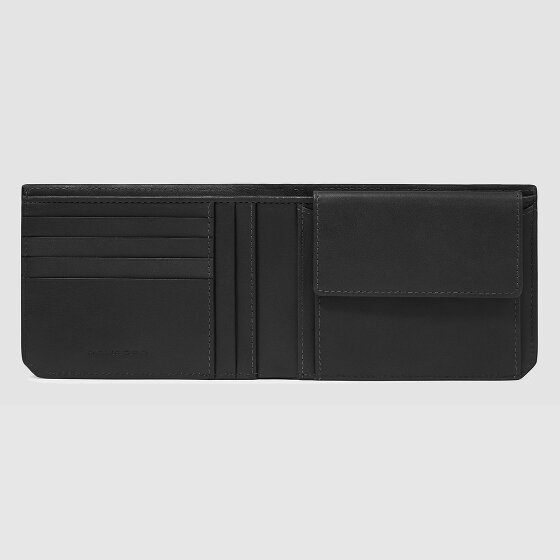 Piquadro Liko Portemonnee RFID-bescherming Leer 13 cm