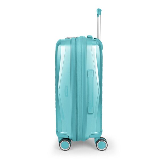 Gabol Queens 4 wielen Cabinewagen S 54 cm met uitbreidingsplooi