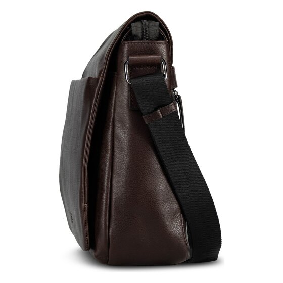 Jost London Messenger Leder 34 cm Laptopvak
