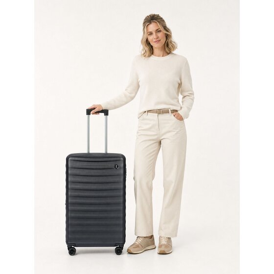 Bric's Nausicaa 4 wielen Trolley L 78 cm met uitbreidingsplooi