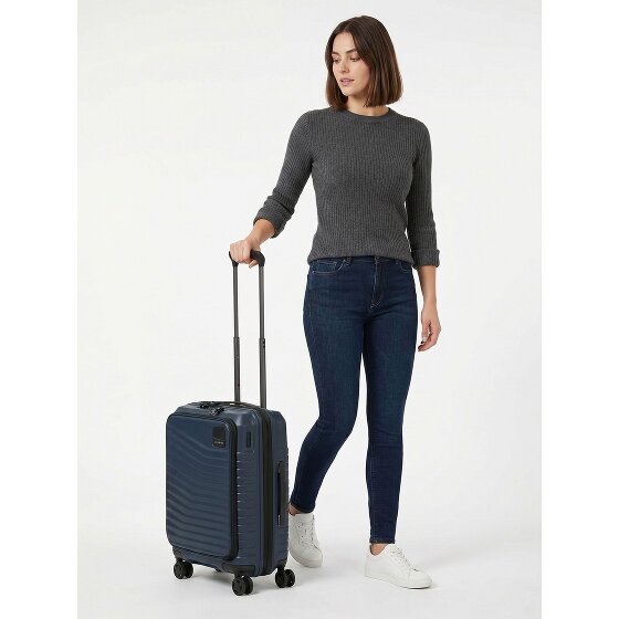 Samsonite Intuo 4 wielen Cabinewagen 55 cm Laptopvak met uitbreidingsplooi