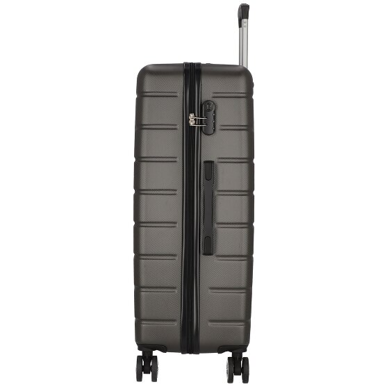 Nowi Bergamo 4 wielen Trolley 75 cm