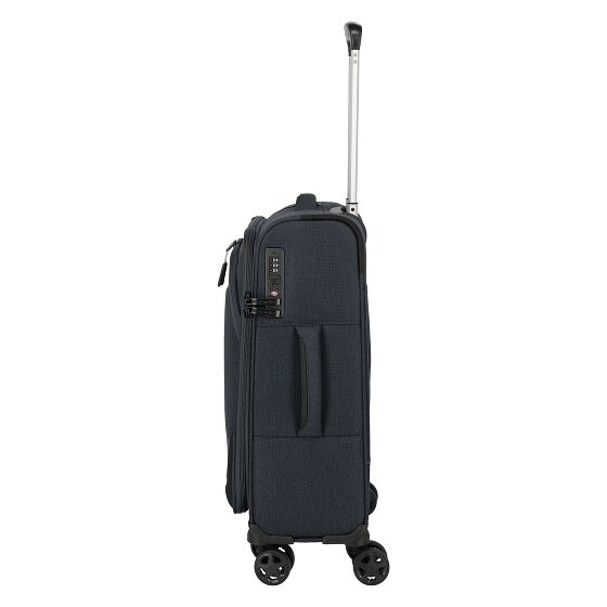 Travelite Kick Off 4 wielen Cabinewagen S 55 cm
