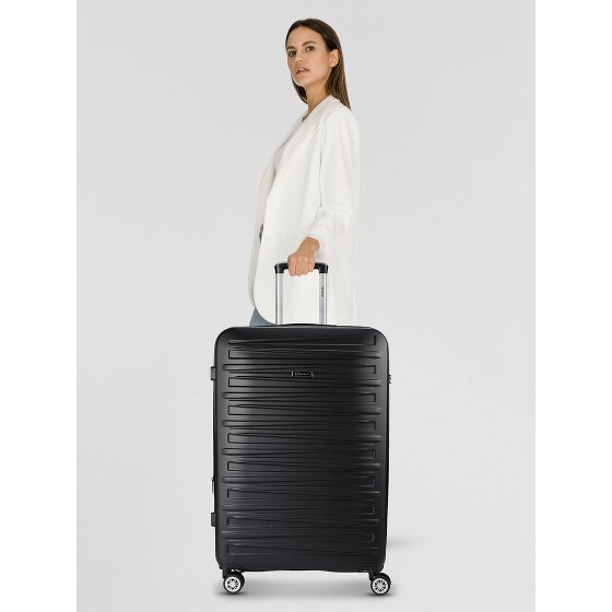 Benzi 5493 4 wielen Trolley L 77 cm met uitbreidingsplooi