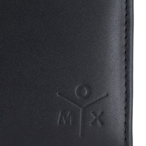 oxmox Leather Portemonnee RFID-bescherming Leder 12 cm