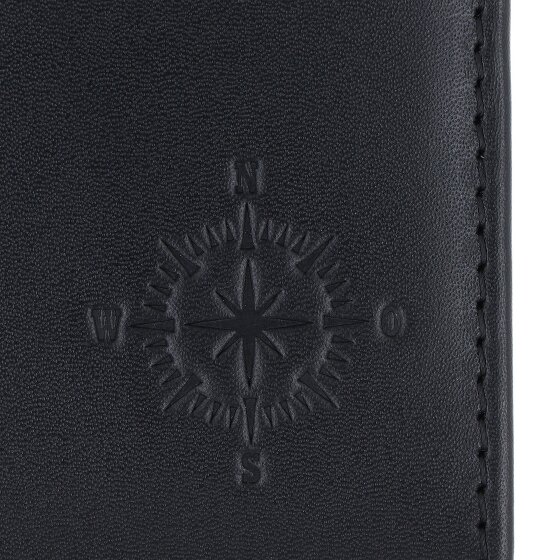 oxmox Leather Portemonnee RFID-bescherming Leder 11 cm