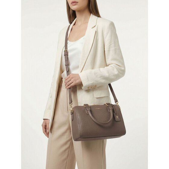 Lazarotti Bologna Leren Bowlingtas Handtas Crossbody Leer 26 cm