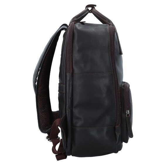 The Chesterfield Brand Wax Pull Up Zakelijke rugzak Leer 40 cm Laptop compartiment