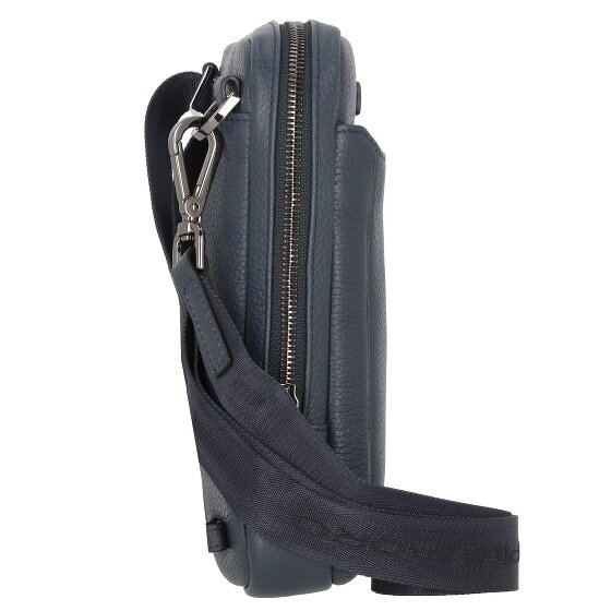 Piquadro Modus Schoudertas Leer 17 cm