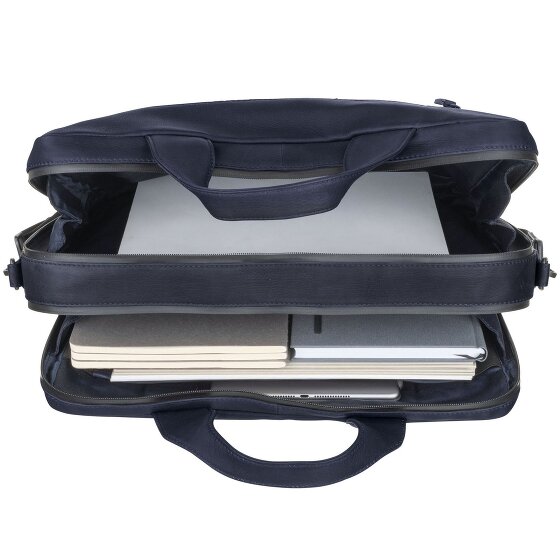 Leonhard Heyden Haagse Leren Aktetas 40 cm Laptopcompartiment