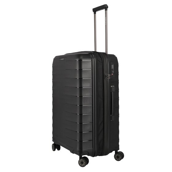 Travelite mooby 4 wielen Trolley M 66 cm met uitbreidingsplooi