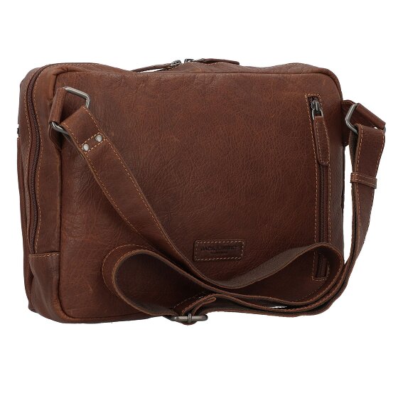 Jack Kinsky Porto Schoudertas Leer 33 cm