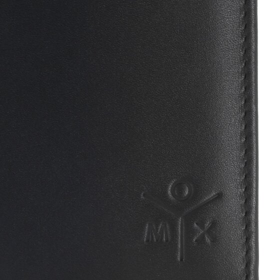 oxmox Leather Portemonnee RFID-bescherming Leder 13 cm