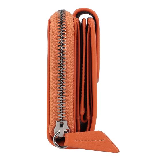 Braun Büffel Joy Portemonnee RFID-bescherming Leer 12 cm