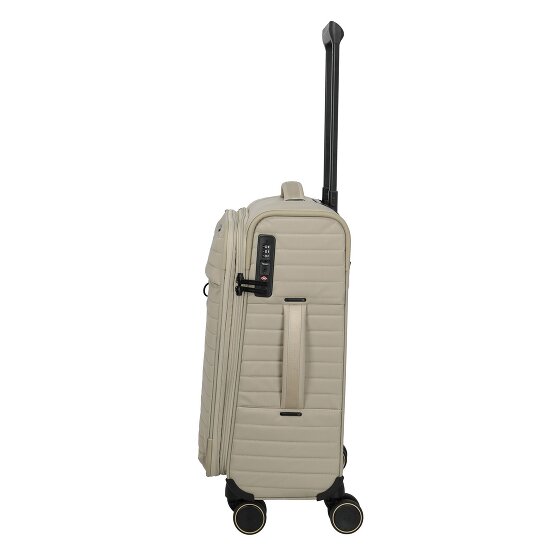 Travelite Barbara 4 wielen Cabinewagen S 55 cm met uitbreidingsplooi