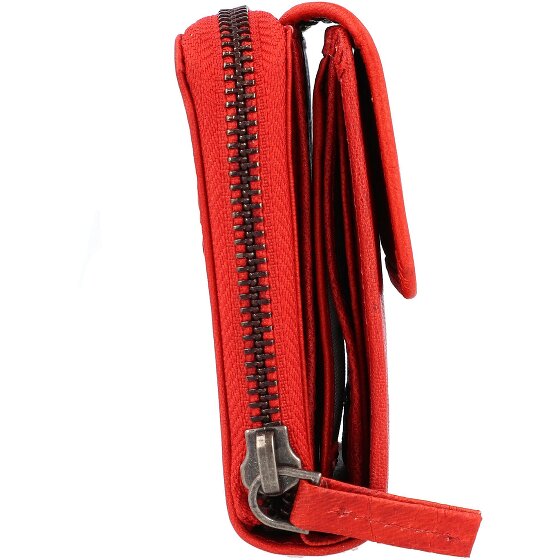 Mika Leren portemonnee 13 cm