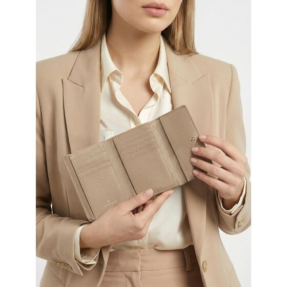 Lazarotti Bologna leer XL portemonnee met ritsvak leer 14 cm