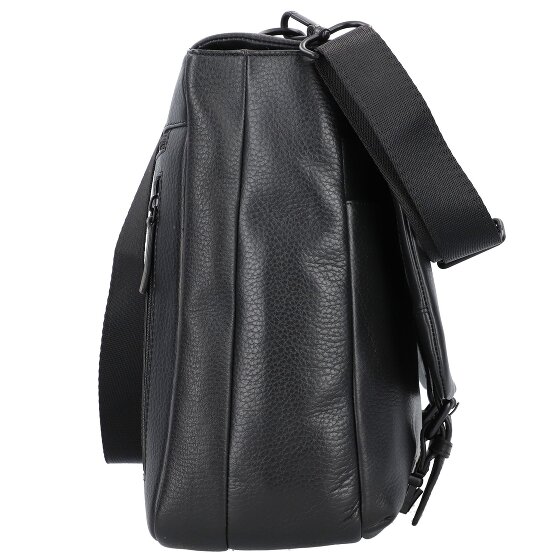 Jost Stockholm Koffer Leer 43 cm Laptop compartiment