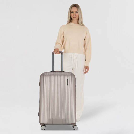 Polestream Moonrock 4 wielen Trolley 78 cm met uitbreidingsplooi