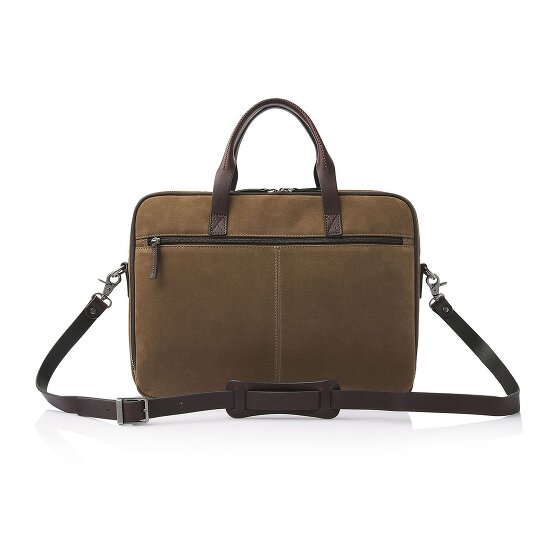 Castelijn & Beerens Nubuck Koffer Leer 41 cm Laptop compartiment