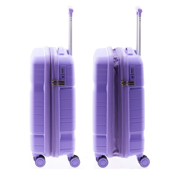Gladiator 3800 4 wielen Cabinewagen 55 cm met uitbreidingsplooi