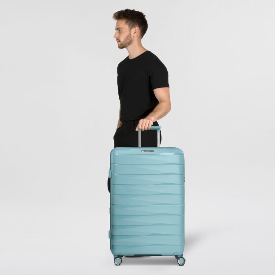 Franky London 4 wielen Trolley L 74 cm met uitbreidingsplooi