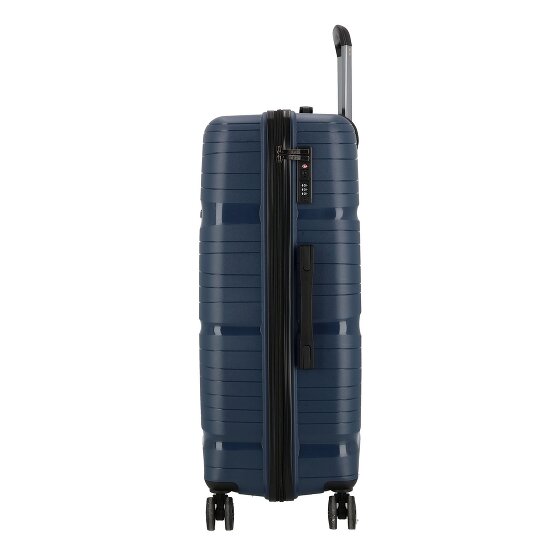 d&n Travel Line 4300 4 wielen Trolley L 78 cm
