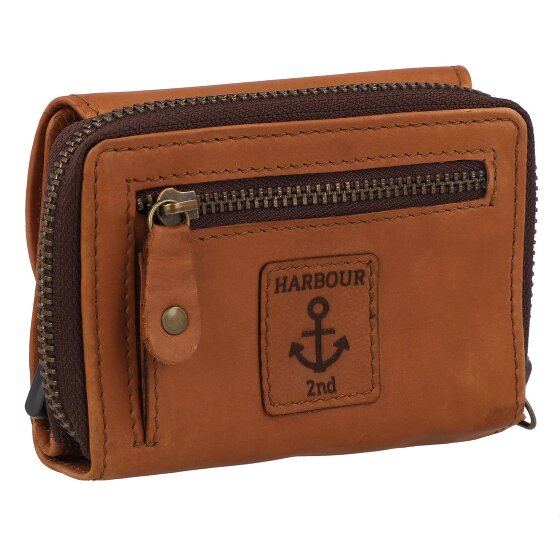 Harbour 2nd Maeve Portemonnee RFID-bescherming Leer 9 cm