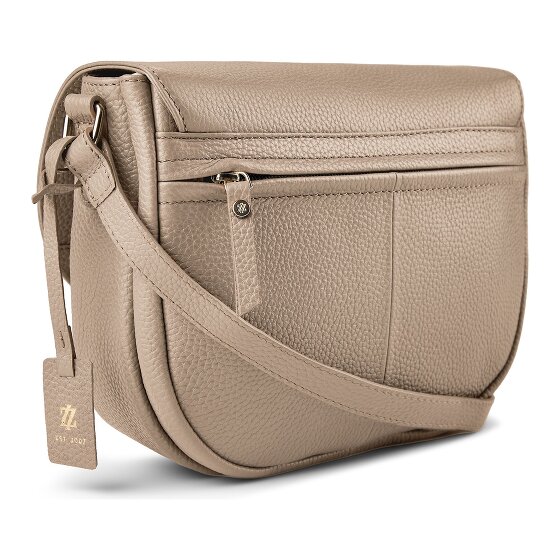 Lazarotti Bologna Leather XL Crossbody tas van leer 27 cm