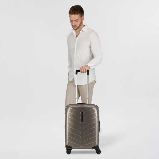 Samsonite Attrix 4 wielen Cabinewagen 55 cm met uitbreidingsplooi
