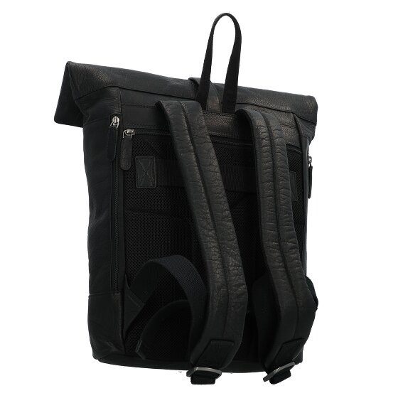 Jack Kinsky Porto Dagrugzak Leer 43 cm Laptop compartiment