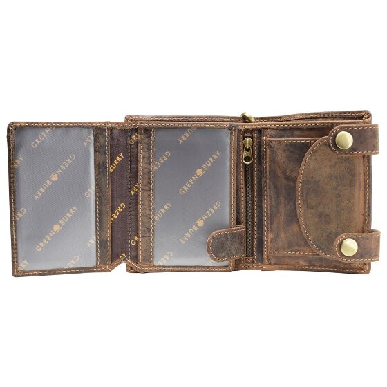 Greenburry Vintage Indiase Portemonnee Leer 10 cm