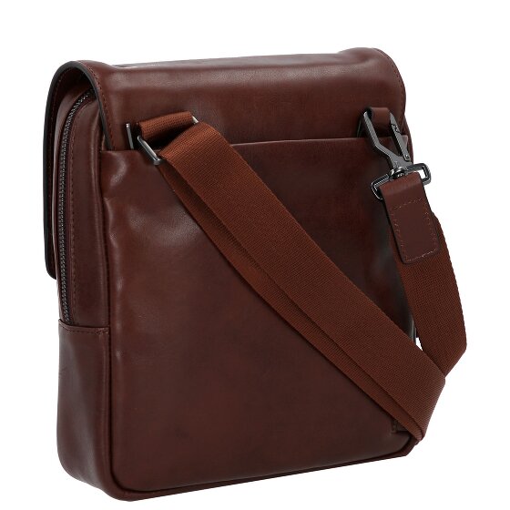 Piquadro Philip Schoudertas Leer 20 cm