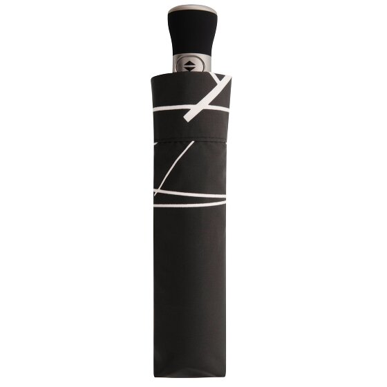Doppler Manufaktur Klassieke Koolstofstaal Zakparaplu 31 cm