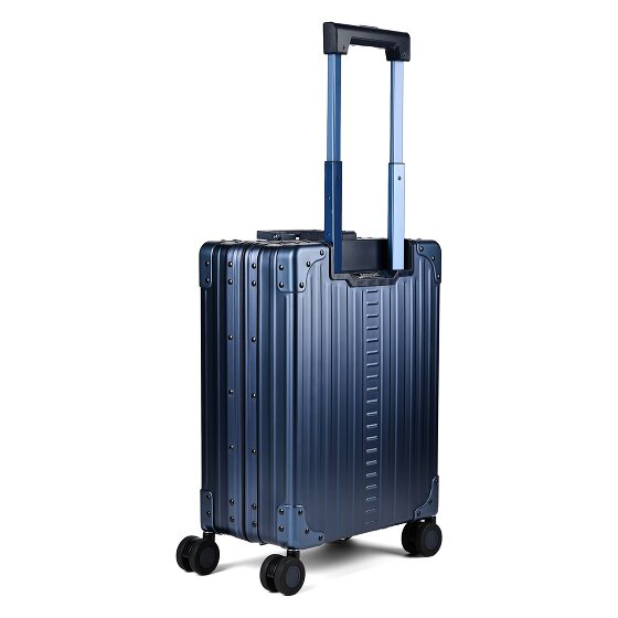 Aleon Business-cabinewagen met 4 wielen, Aluminium, 50 cm, laptopvak