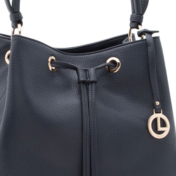 L.Credi Ebbenhouten buideltas 28 cm