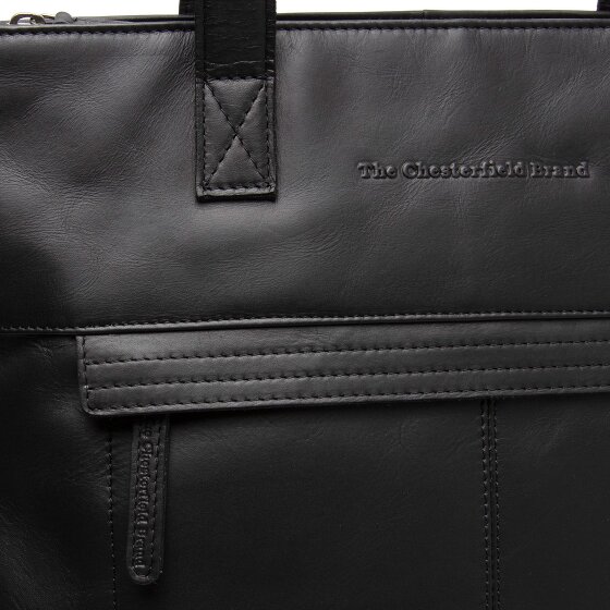 The Chesterfield Brand Nunavik Schoudertas Leer 33 cm Laptop compartiment