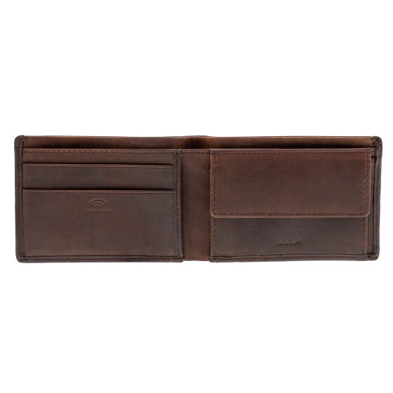 Joop! Loreto Nestor Portemonnee RFID-bescherming Leer 10.5 cm Joop! Loreto Nestor Portemonnee RFID-bescherming Leer 10.5 cm