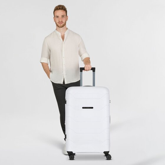 Polestream Strz by Asteroid 4 wielen Trolley L 74 cm met uitbreidingsplooi