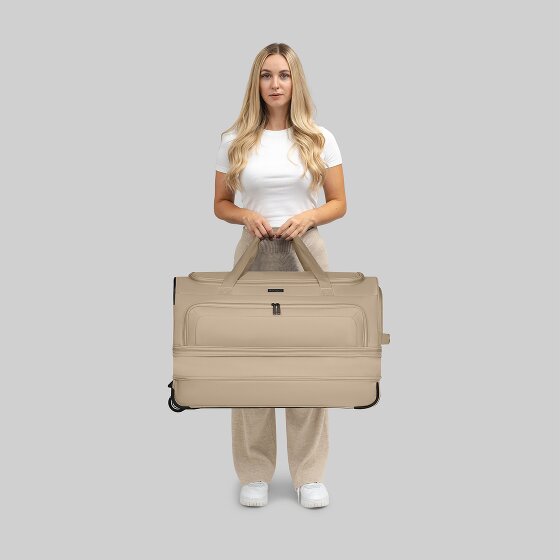 Redolz Duffle Essentials reistas met 2 wielen, 70 cm lang, met uitbreidingsplooi