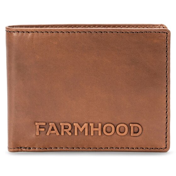 Farmhood Nashville Portemonnee RFID-bescherming Leer 13 cm