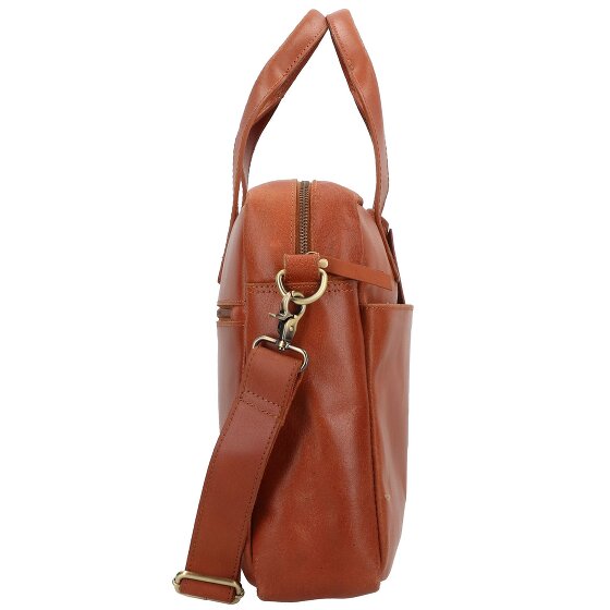 Burkely Vintage River aktetas Leer 41 cm Laptopcompartiment