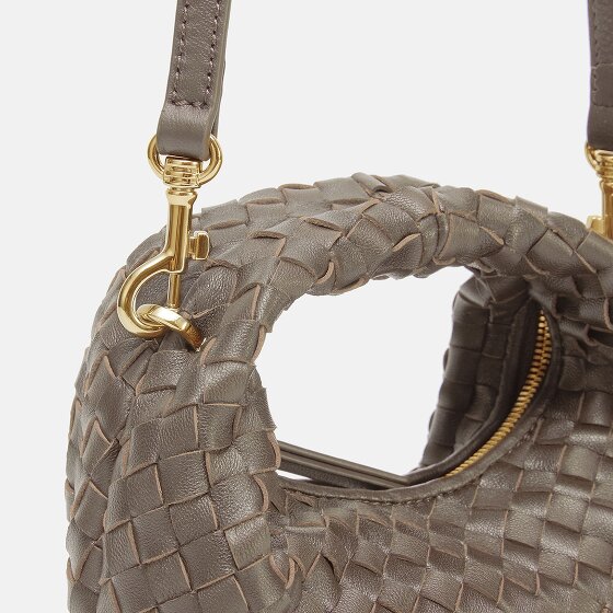 LES VISIONNAIRES Greta Micro weave Handtas Leer 20 cm