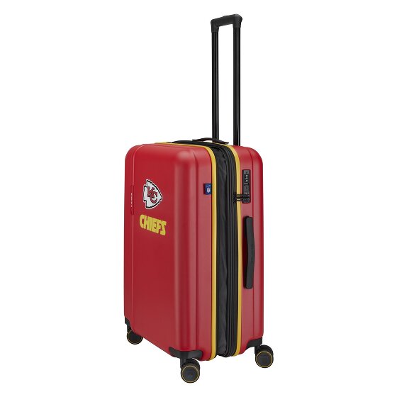 Travelite travelite x NFL 4 wielen Kofferset 3-delig met uitbreidingsplooi